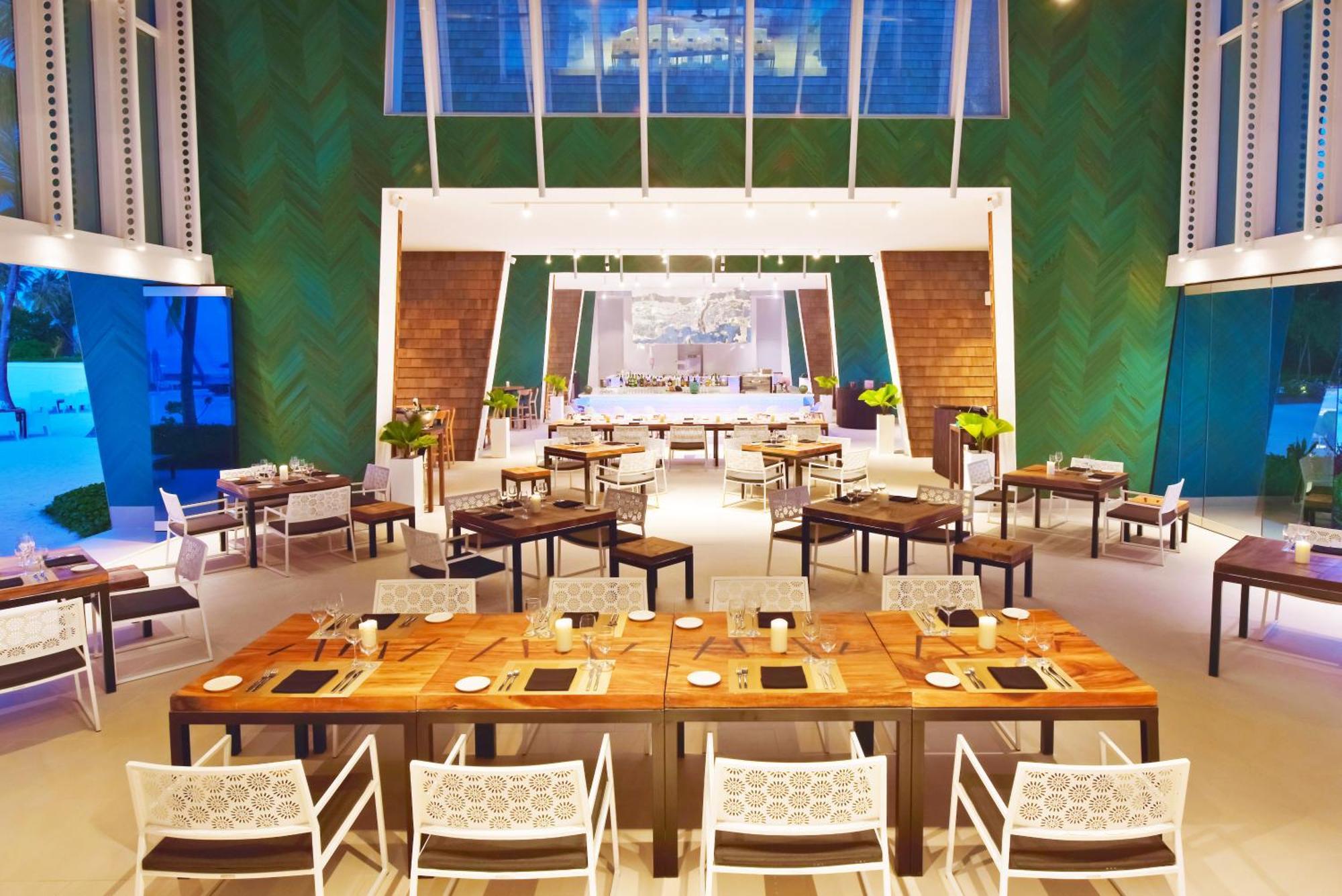 Kandima Maldives Kudahuvadhoo Exteriér fotografie The restaurant