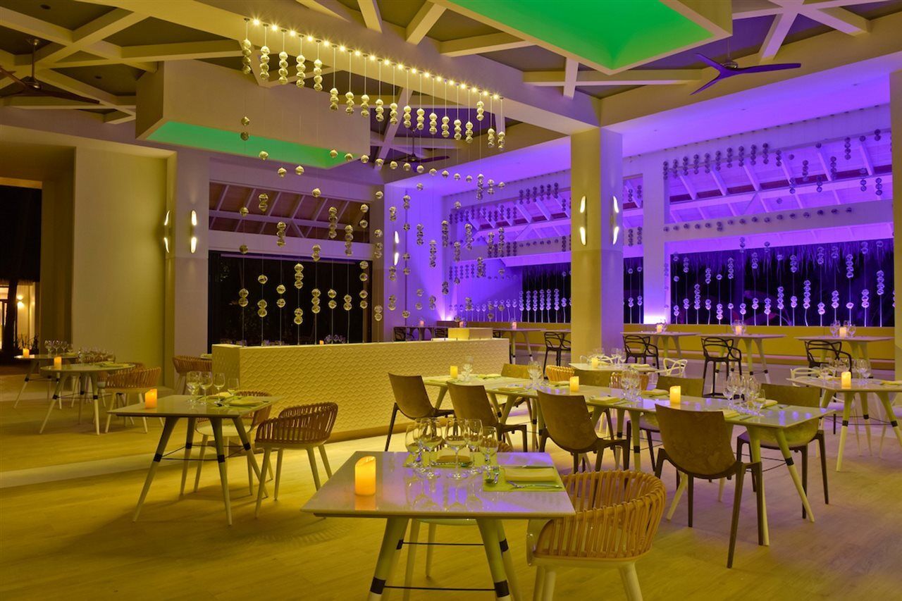 Kandima Maldives Kudahuvadhoo Exteriér fotografie The restaurant